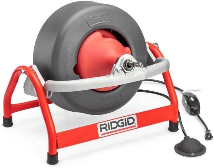 Ridgid 53122 K-3800 W/C-45 Drum Machine For 3/4