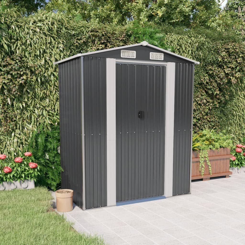 Outdoor Storage Garden Storage Room Outdoor Tool Shed Garden Shed Anthracite 75.6
