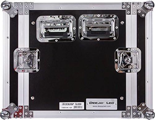 High-Performance Fly Drive 10u Rack DJ Amplifier Case with 18-Inch Body Depth. Top Quality, Accessible and Convenient Bottom Rubber Feet with Durable Bolts & Recessed T-Nuts TBH10UAD