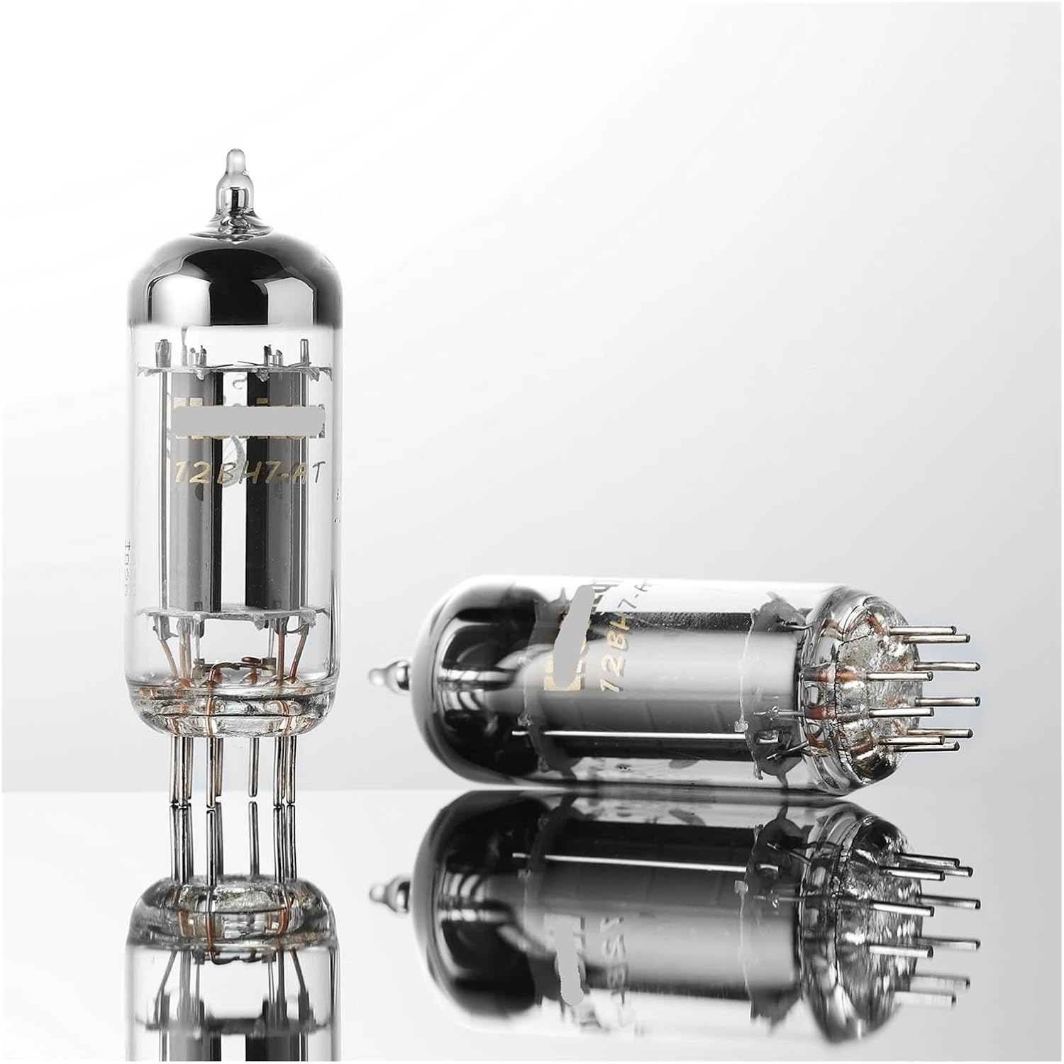 12BH7-AT / ECC99 Vacuum Tube Replaces 12BH7A 6N6 7119 for HiFi Audio Tube Amplifier(4pcs Matched Quad)