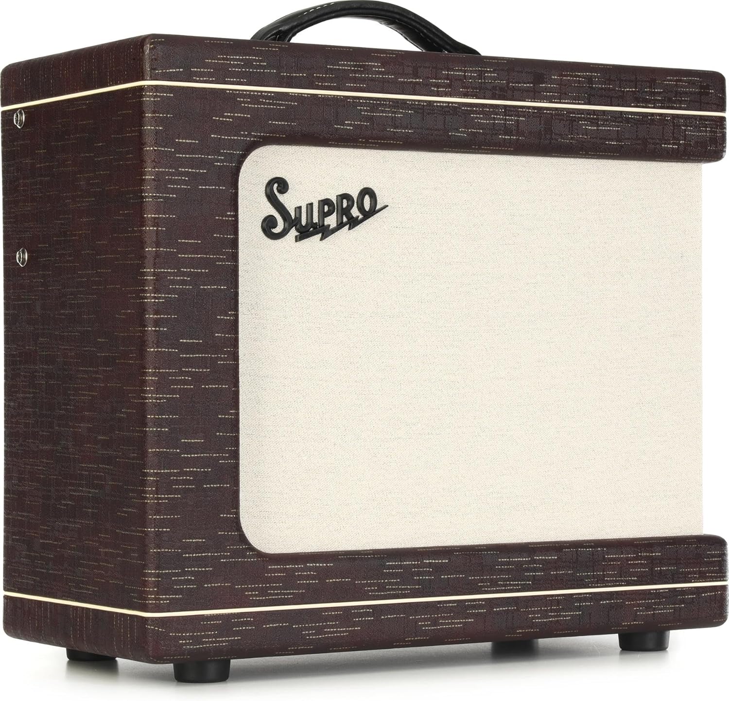Supro Delegate Custom 1 x 12-inch 25-watt Tube Combo Amplifier - Burgundy