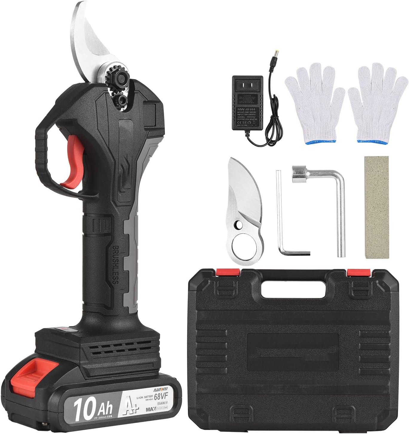 Brushless Electric Cordless Pruning Shear Garden Scissors Tree Pruning Branches Battery Cutter Landscaping Garden Tools 1