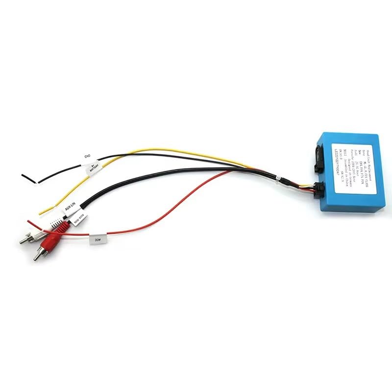 Rolax Car Most Aux Optical Fiber Decoder Amplifier Adapter for Volkswagen Dynaudio