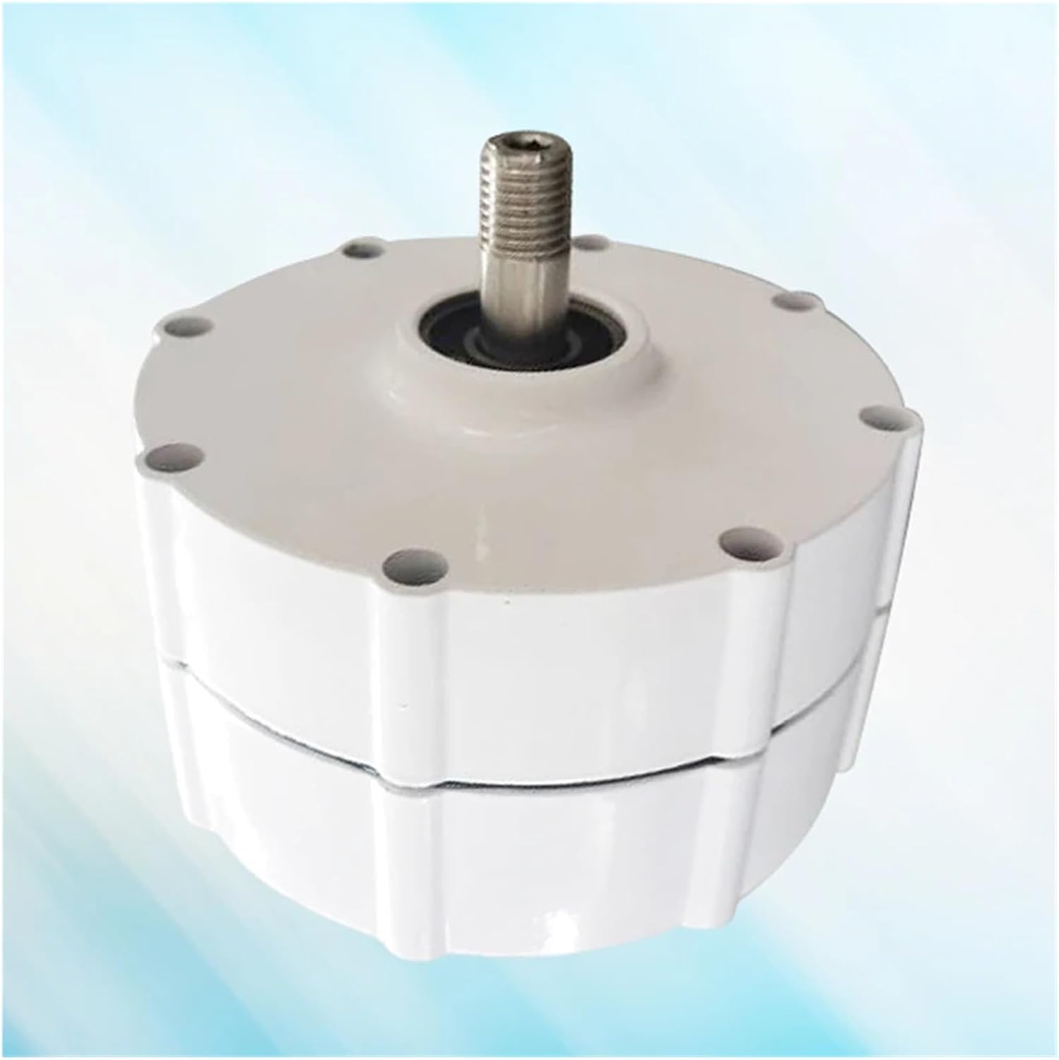 Windmill Generator, Home Small Electric Generator For Windmill Dynamo Wind Water Turbine 5000W Gearless Permanent Magnet Generator 5KW 12V 24V 48V (Color : WB, Size : DOUBLE SHAFT_24V_5KW)