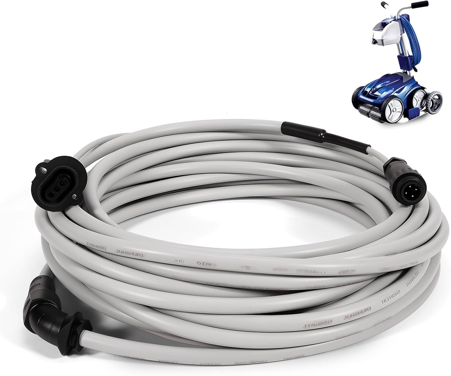 R0516800 Floating Cable Kit Compatible with Polaris Sport Robotic Pool Cleaner Series 9300 9350 9400 9450, Replacement for Zodiac Robotic Pool Floating Cable, 60FT