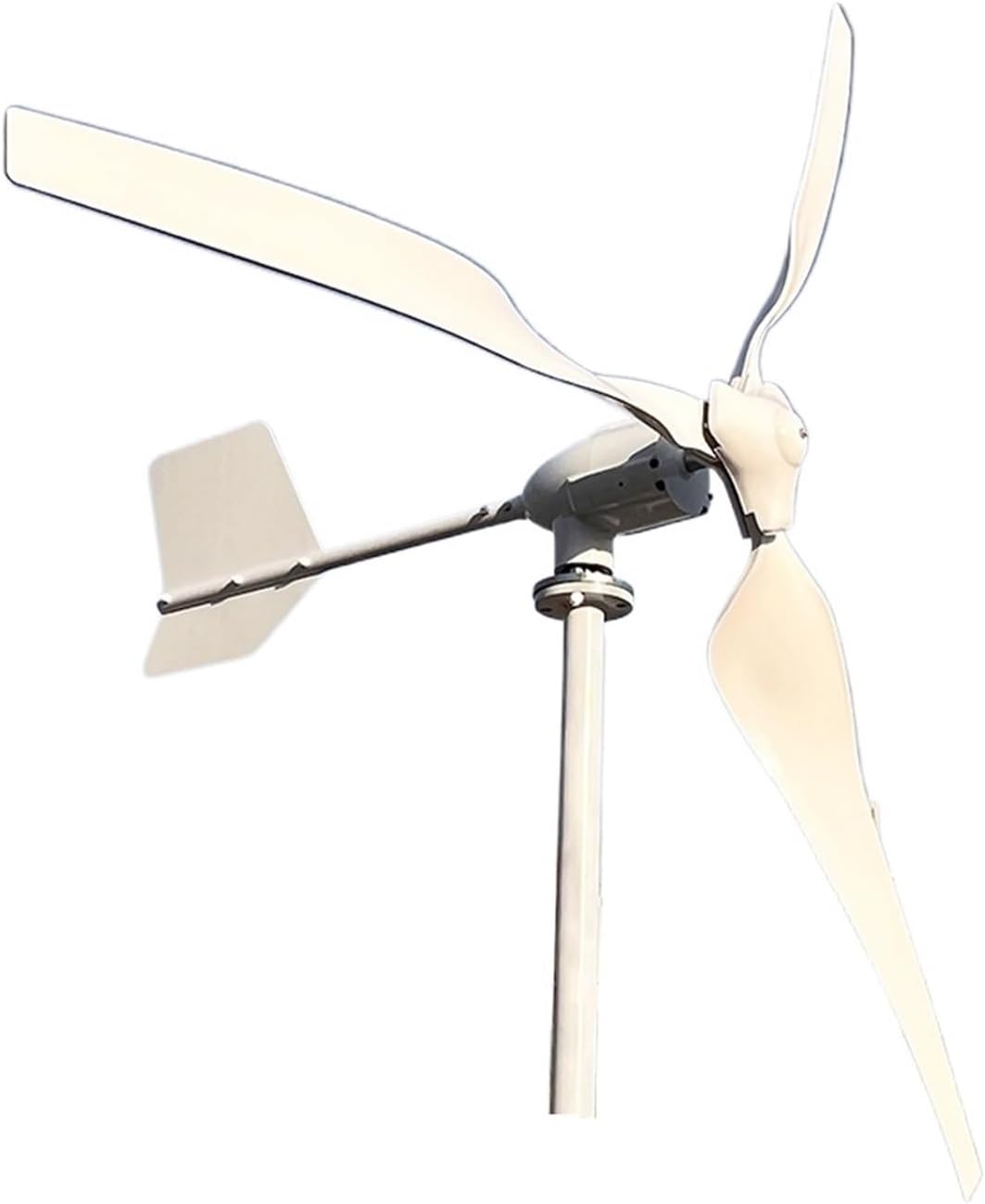 Wind Turbine Generator Kit, Wind Turbine 10000W 10KW High Efficiency Windmill for Home Use 3 Blades Horizontal for Hybrid Solar Wind System(48V)