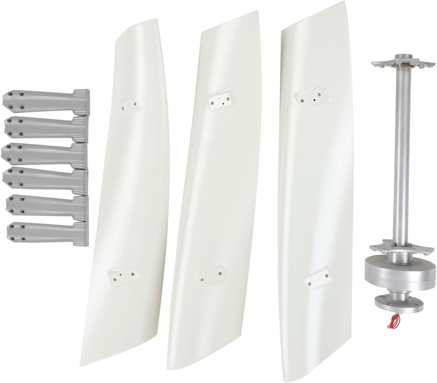 Walfront Vertical Wind Turbine Generator Kit with MPPT Controller Low Vibration and Noise Maglev for Marine RV Home 800W (12V)