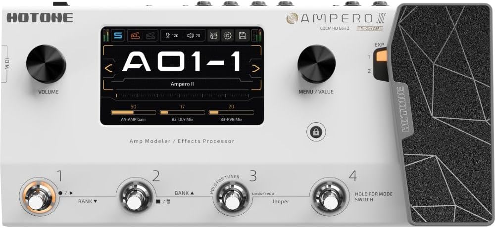 Hotone Ampero II MP-350 Amp Modeler & Effects Processor