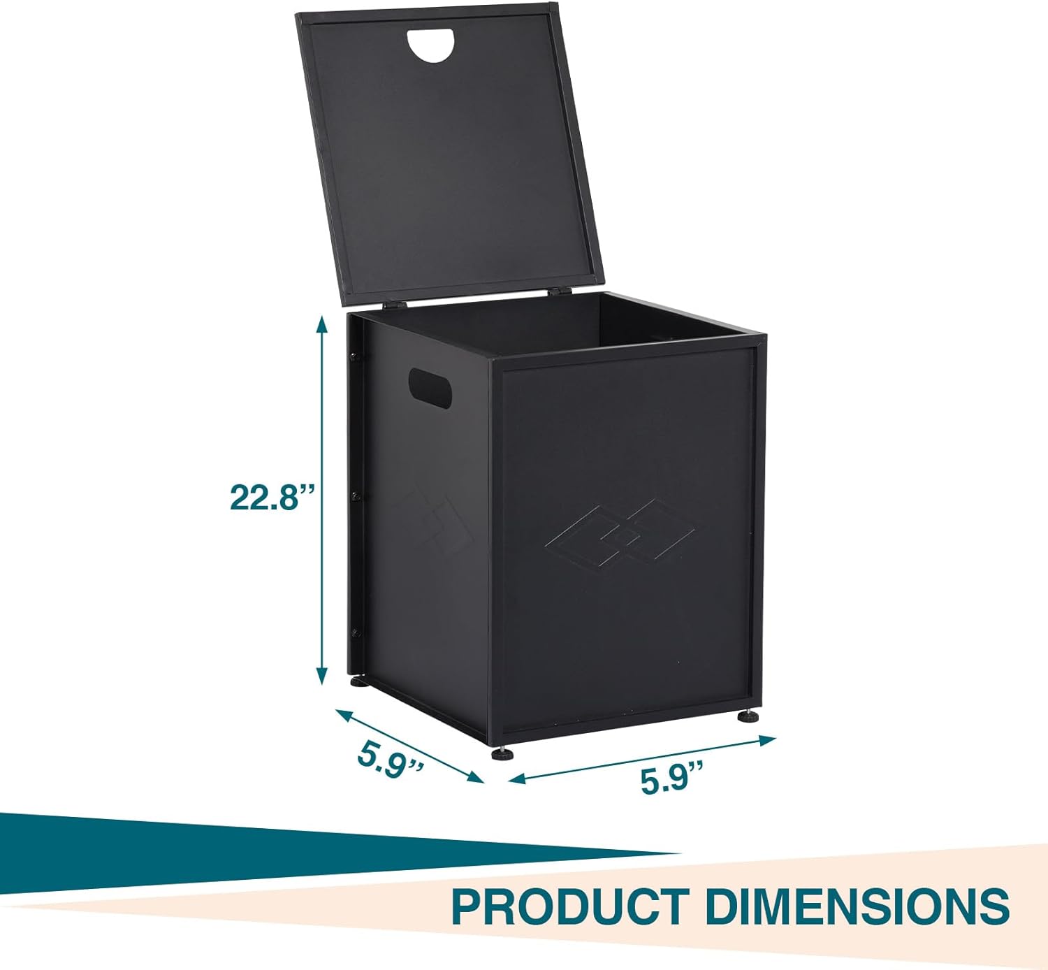 16‘’ Wide Outdoor Propane Tank Cover - 20 Lbs Tank Side Table with Storage, Dual Function for Gas Fire Pit, Grill, Griddle & Stoves Portable Design with Handles