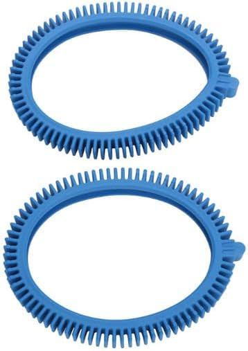 2 Pk-Poolvergnuegen Pool Cleaner Front Tires w/Super Hump 896584000-143 Blue