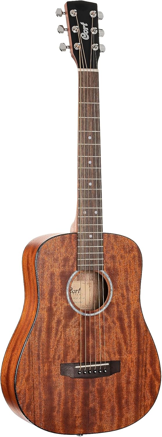 Cort Standard Series 3/4 Size Acoustic Guitar, Open Pore Mahogany (ADMINIMOP-A)