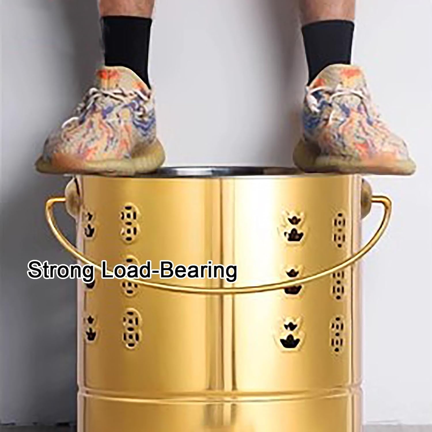 Incinerator Burn Barrel，Outdoor Burn Barrel Fire Pit Incinerator - Heavy Duty for Garden Waste Paper Leaf and Trash Burning(Large)