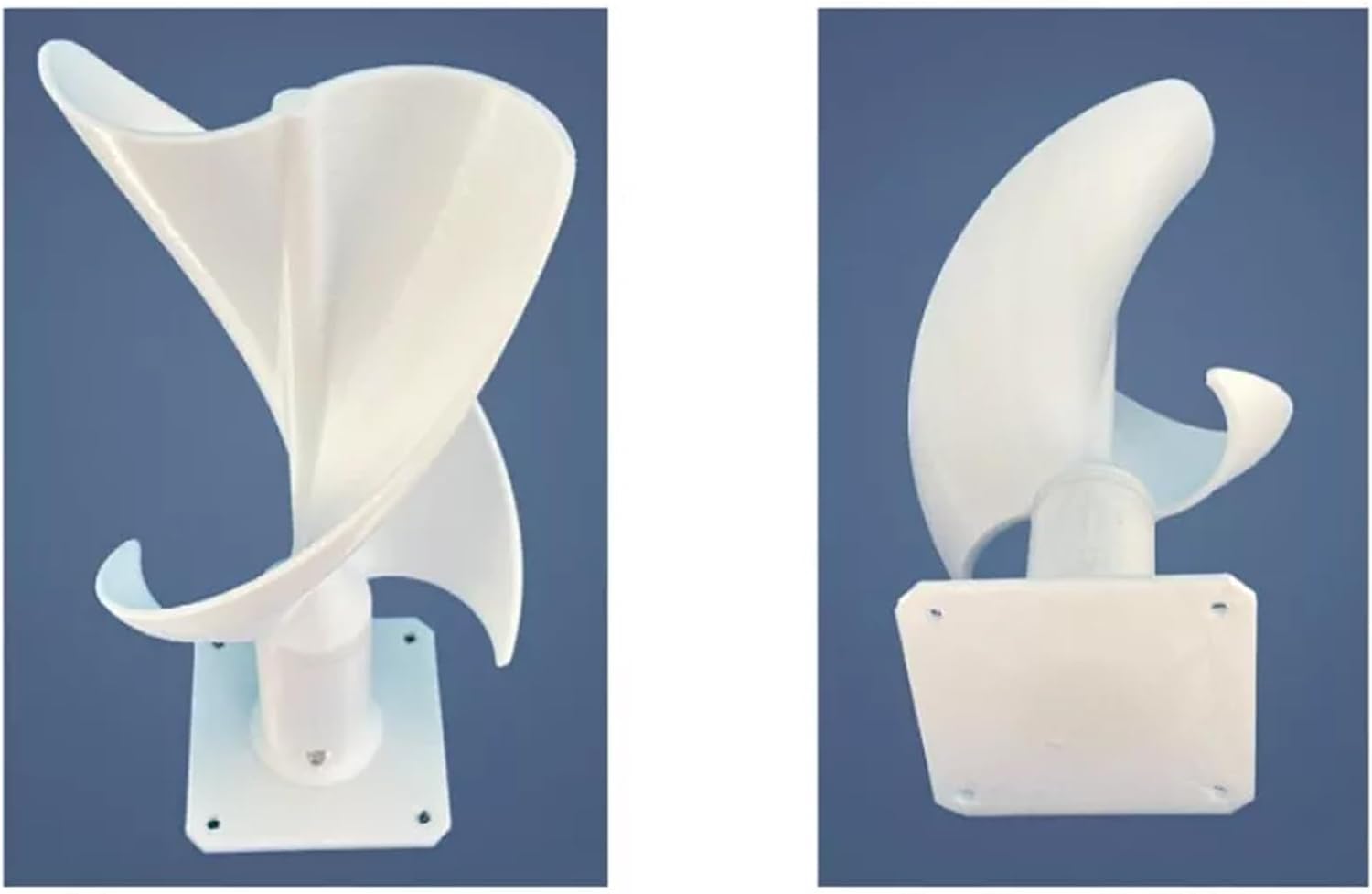 DIY Mini Wind Turbine Kit - 20W Spiral Blade Generator Model with Permanent Magnet & LED Light - Educational Renewable Energy Project for Kids & Adults