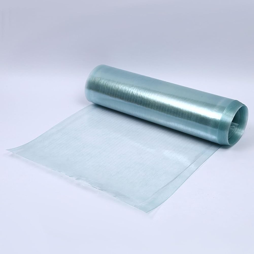 DAZULI Greenhouse Polycarbonate Sheet Easy to Bend & Cut Roofing Panel Insulation Glassfiber Shatter Resistant Garden Rainproof Canopy Cover(Size:42.7''x65.6',Color:Clear)