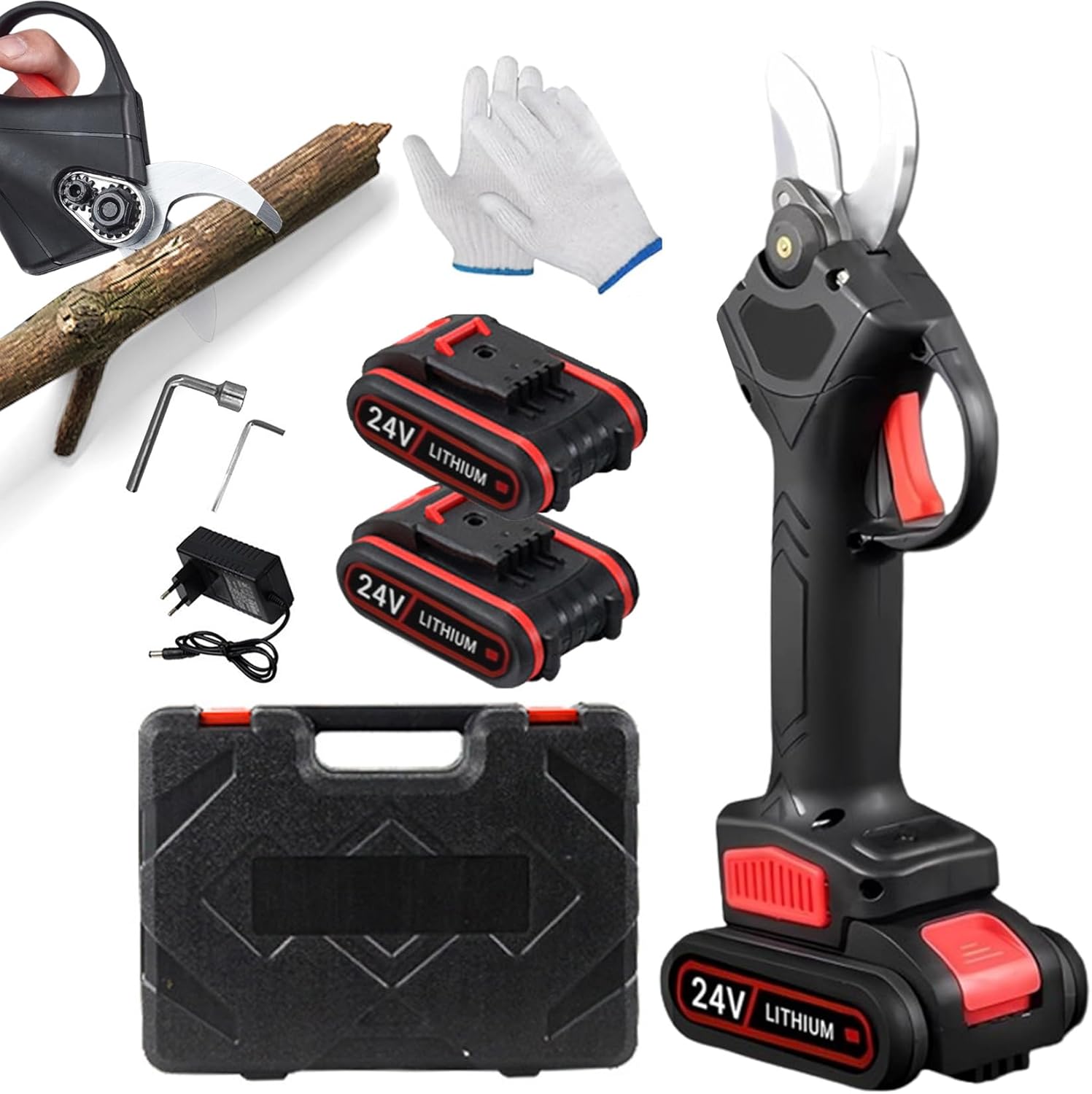 2025 Upgraded Electric Pruning Shears for Gardening, 1.2