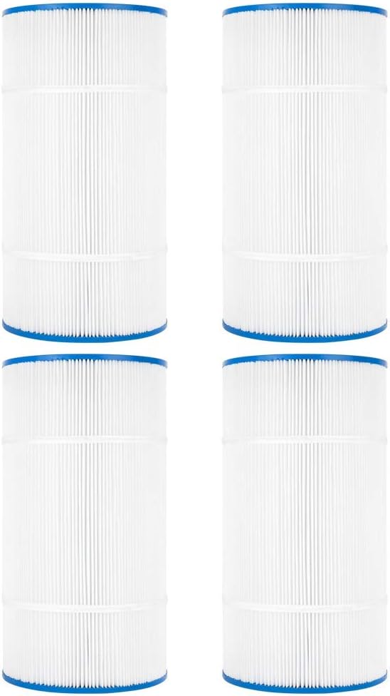 Doheny's PA901 Pool Spa Filter | Repl. Filters for Hayward Star-Clear Plus C900 | Replaces Pleatco PA90, Unicel C-8409, Filbur FC-1292 | OD: 8 15/16”, Length: 17 3/8”, T & B Opening: 4” | 4-Pack