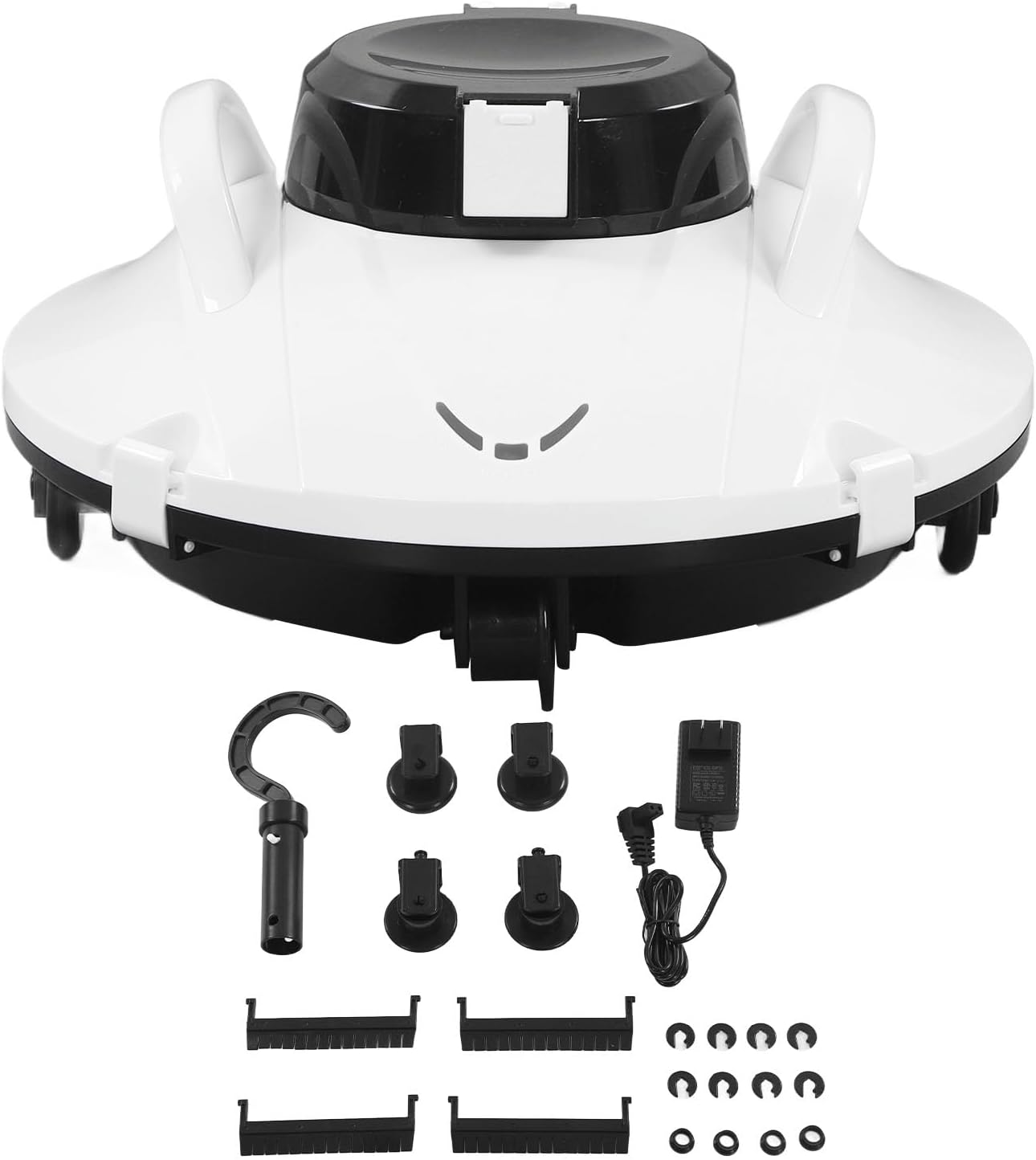 Pool Vacuum Pool Cleaner, Cordless Pool Cleaner Auto Cleaner Strong Suction for Flat Pool Up to 914 FT with Built in 5000mAh Battery