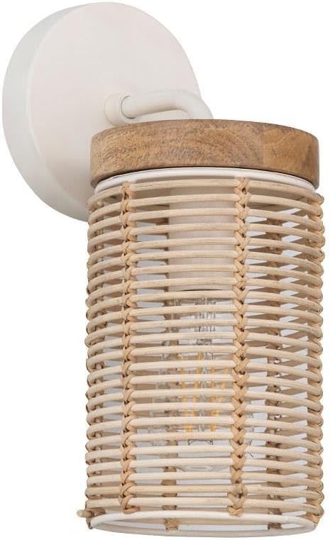 Maxim Vannerie 1 Light Wall Sconce with Ecru Finish