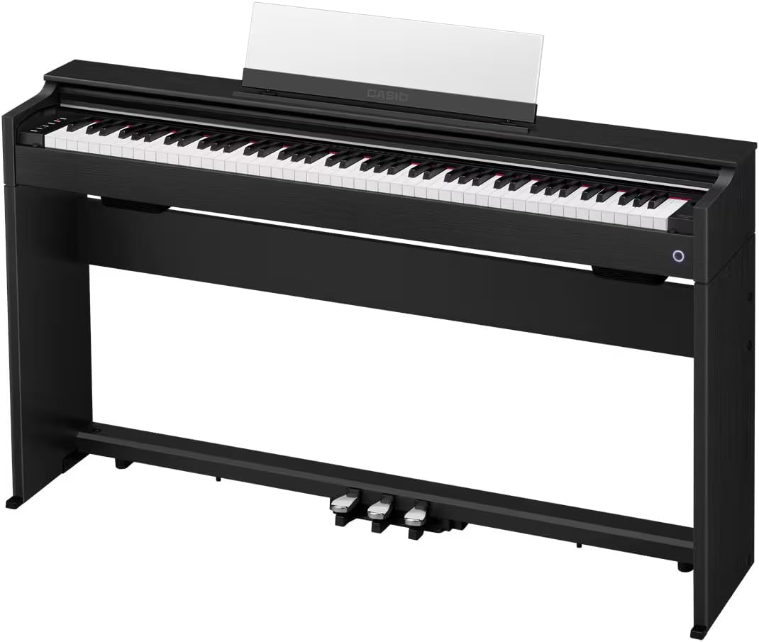 Casio AP-S200 CELVIANO 88-Key Digital Piano - Black Bundle with Furniture Bench, Headphones, Instructional Book, Austin Bazaar Instructional DVD, and Polishing Cloth