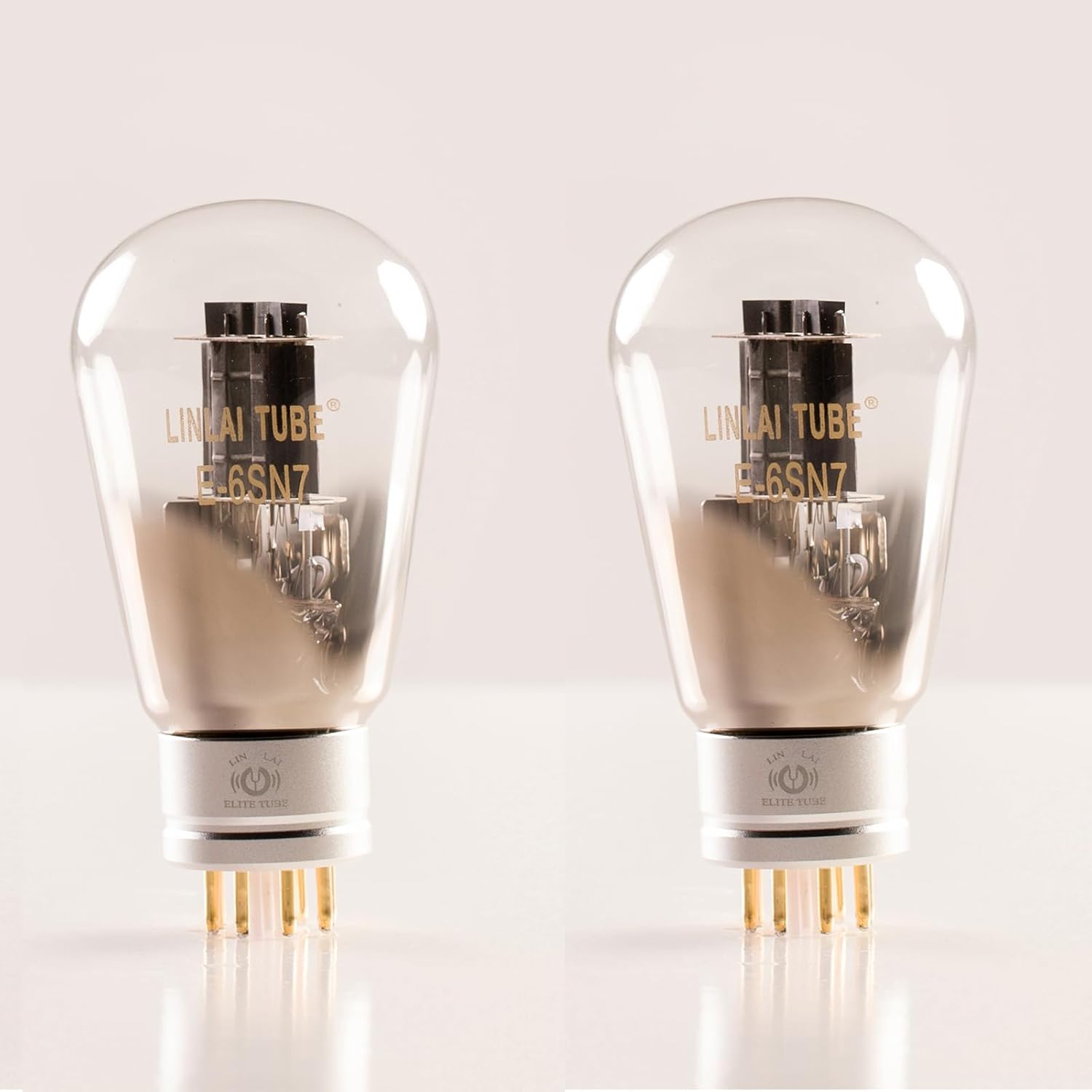 LINLAI 6SN7 1 Pair Free Matching Vacuum Tube for Hifi Audio Amplifier (E6SN7)