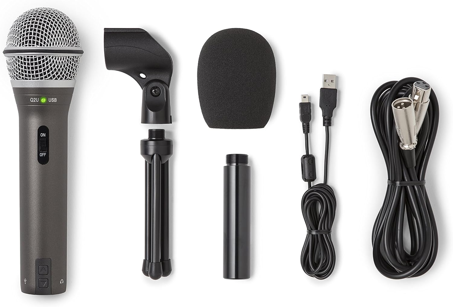 SAMSON Q2U Dynamic USB/XLR Microphone