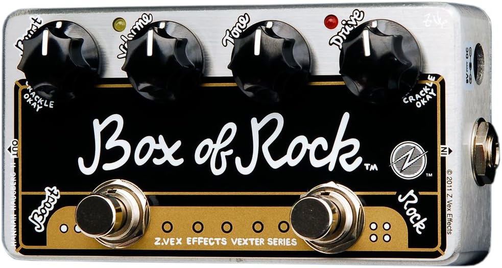 ZVEX Effects Vexter Box of Rock Distortion Guitar Pedal