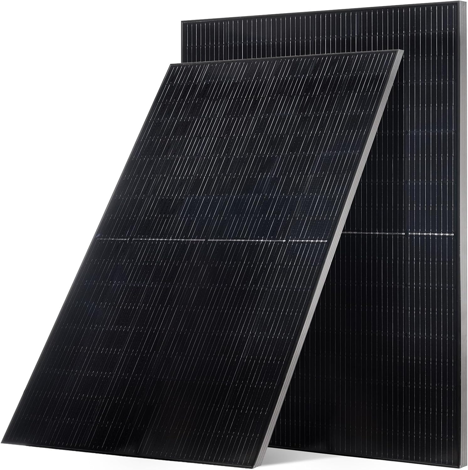 VEVOR 2PCS 400W Monocrystalline Solar Panels, 23% High-Efficiency Mono PV Module with Stable MC4 Output & Aluminum Frame, IP65 Waterproof Solar Panel for Car Boat RV Flat Rooftop Off-Grid Applications
