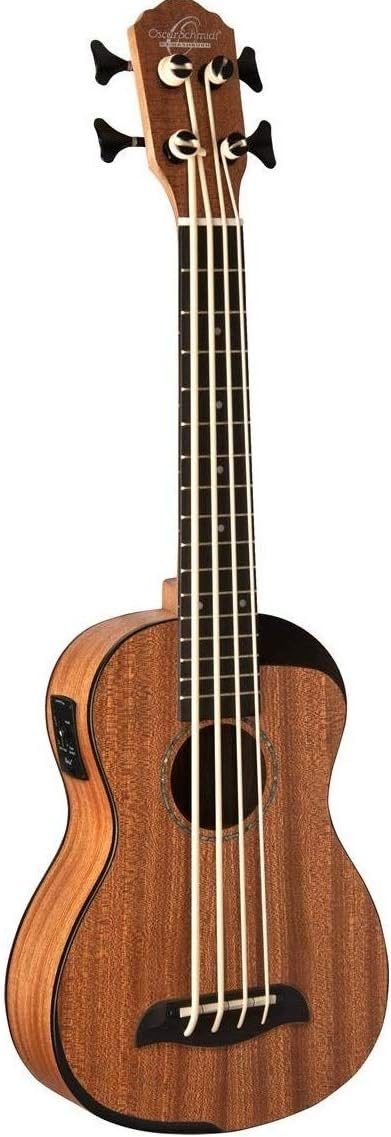 Oscar Schmidt 4 String Bass Guitar, Right (OUB200K-A)