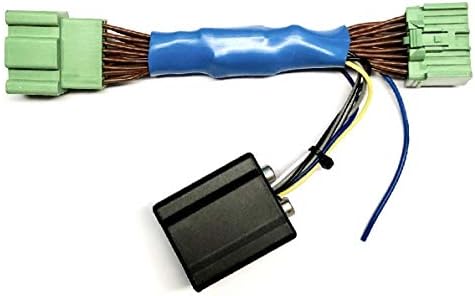 Add an Amplifier Adapter w/Amp Remote Turn On Wire for Sub Bass Amp to Factory OEM Car Stereo Radio for Select 2014-2018 GM Vehicles- Compatible Vehicles Below-No Factory Amp/Bose-No 7