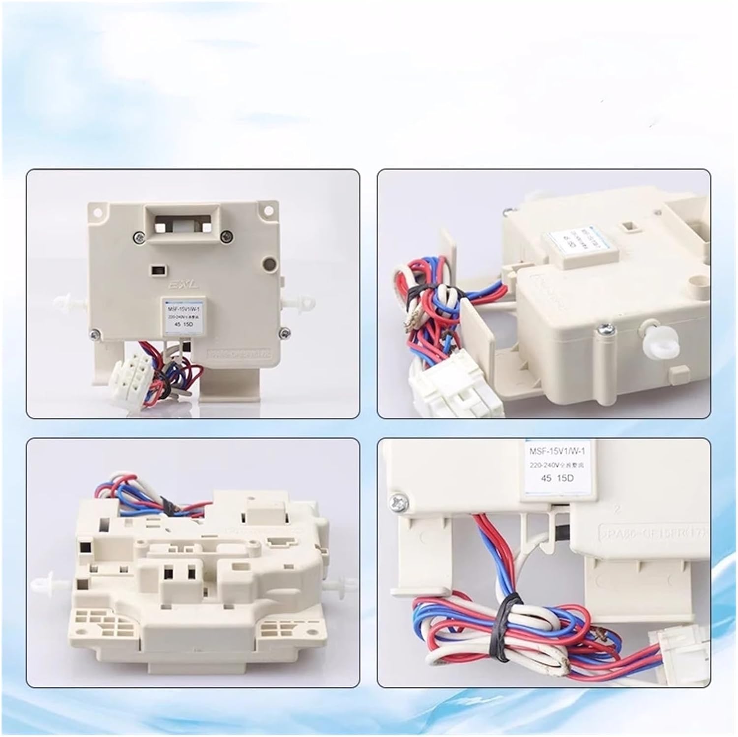 Drum Washing Machine Door Lock,Compatible For Panasonic, XQG70-V75GS VD76GS/XS/ZN Door Switch MSF-15V1/W-1