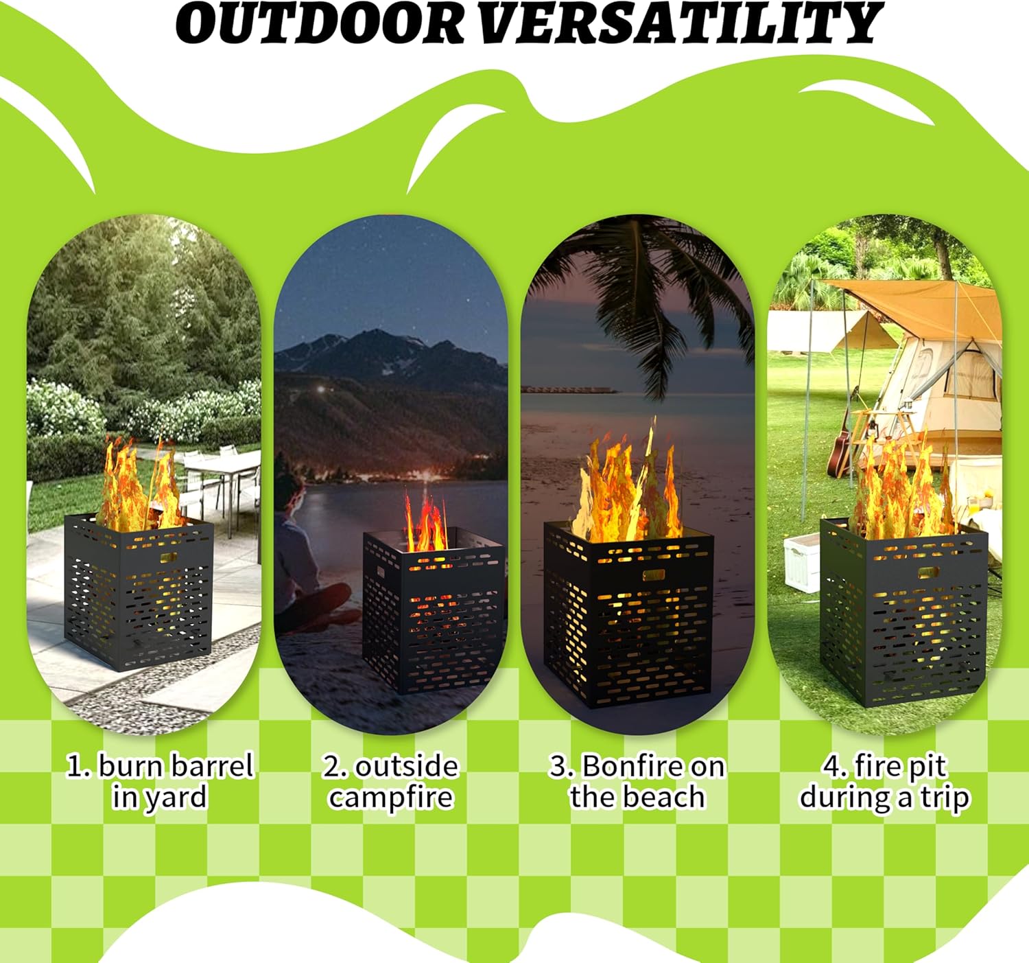 63 Gallon Burn Barrel, 30