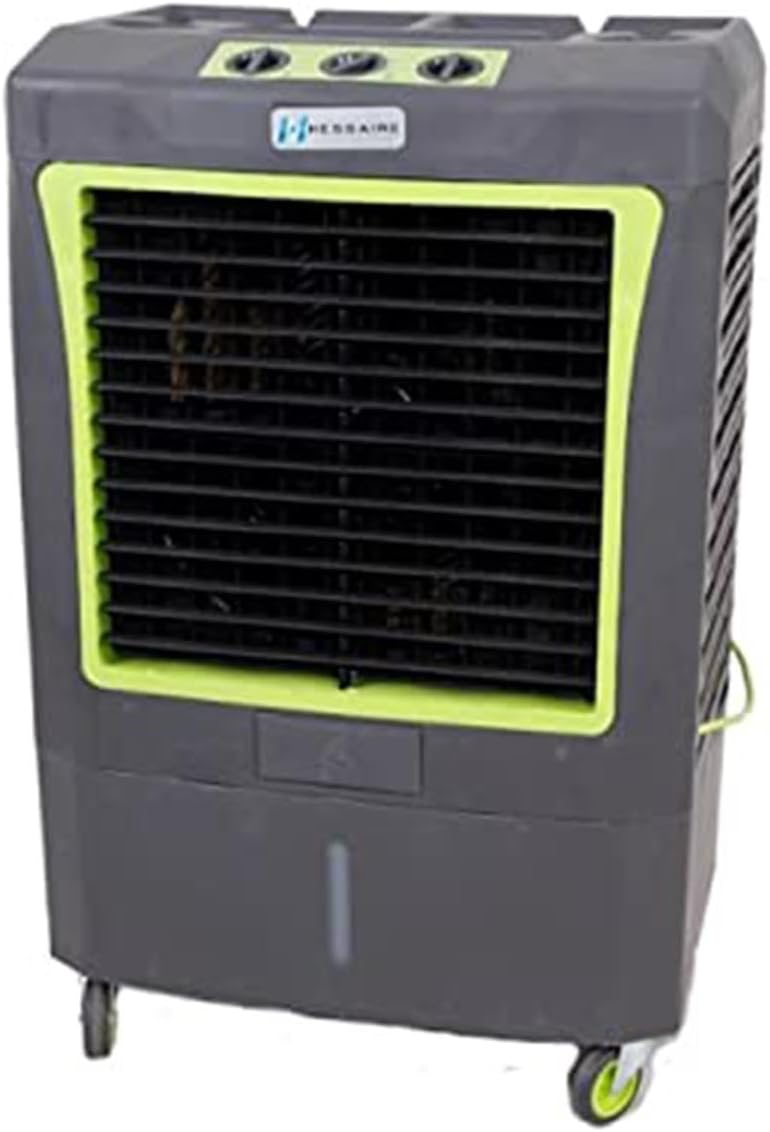 HESSAIRE M150 Portable Evaporative Cooler 3100 Cubic Feet per Minute, 10 gal, Direct Drive