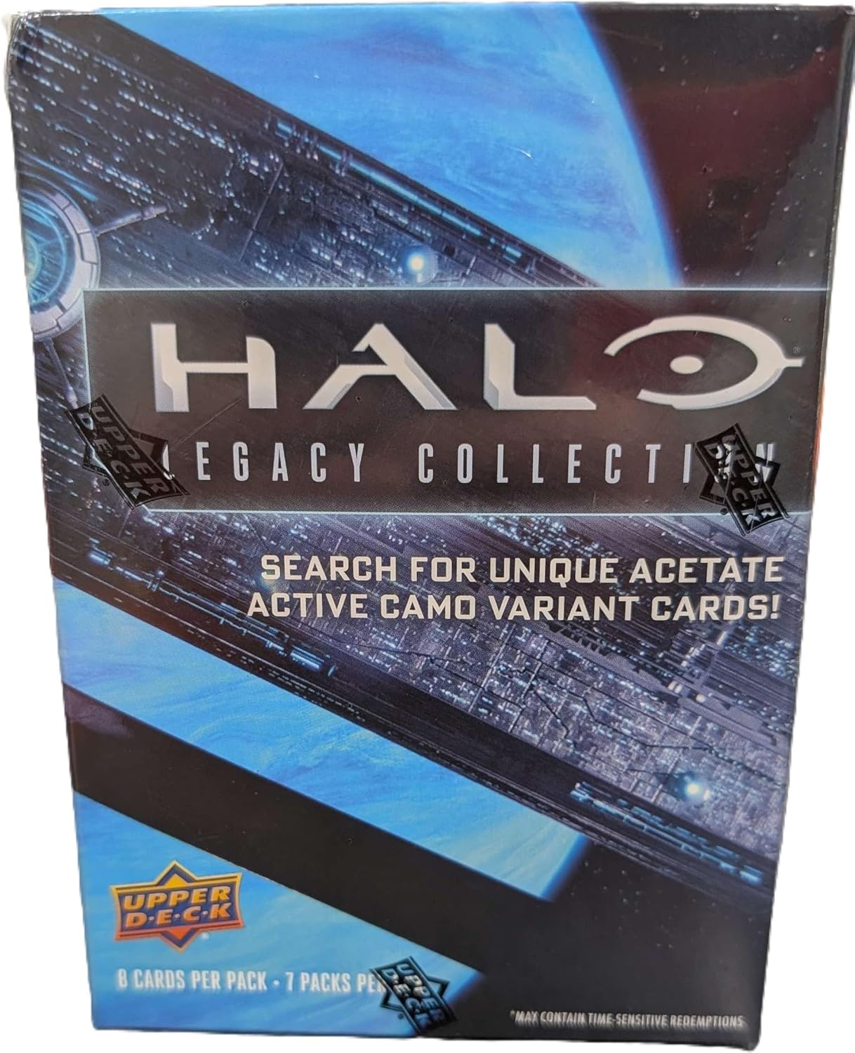 Halo: Legacy Collection Trading Cards 7-Pack Blaster Box (Upper Deck 2023)