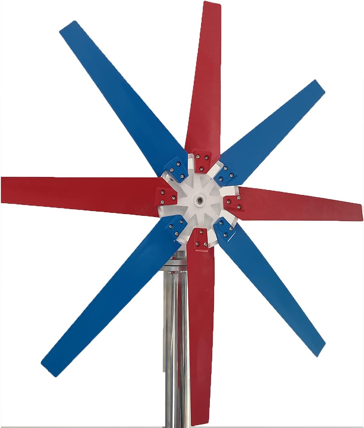 12v, Free Energy Windmill 12000W Vertical Axis Permanent Maglev Wind Turbine Generator,Wind Speed of 2.5M/S to Start 12V 24V 48V (with MPPT Controller)