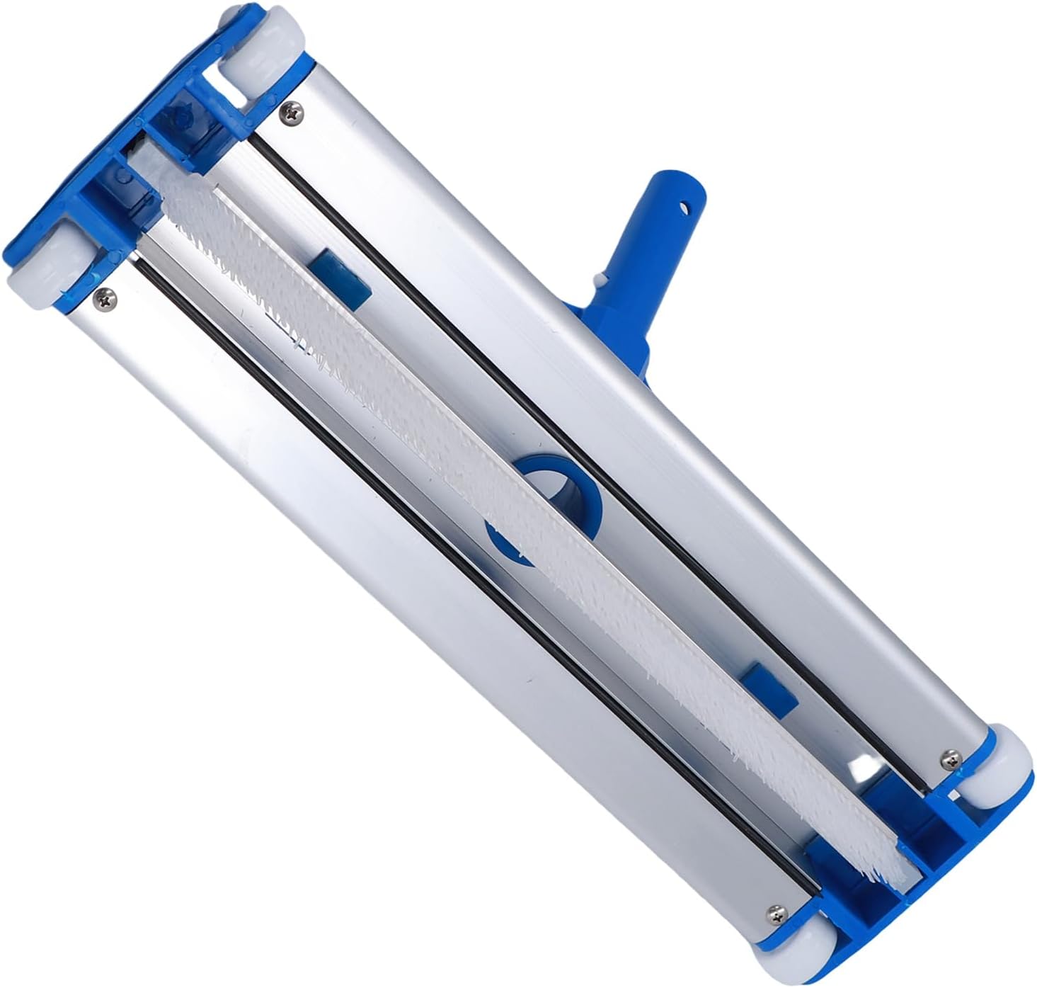 Generic Heavy Duty 45cm Pool Vacuum Head Attachment with Brush, Abs and Aluminum Construction, Designed for Efficient Cleaning, Compatibility with Most Standard Vacuum Hoses