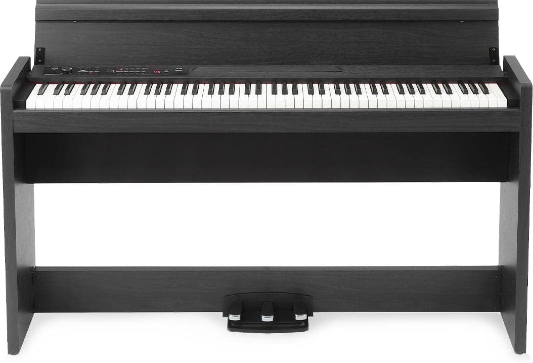 Korg LP-380-U Digital Home Piano - Rosewood Grain Black Finish