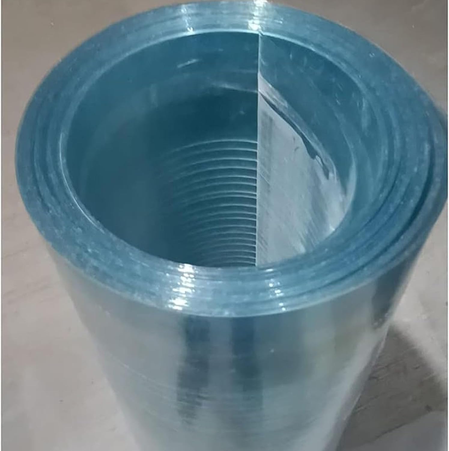 UTOYA Polycarbonate Roof Sheet, 0.8mm Clear Polycarbonate Panels, Cold-Flexible All-Weather Outdoor Garden and Greenhouse Covering Plant Stand Roof,Customizable (Color : Clear, Size : 59x787in)