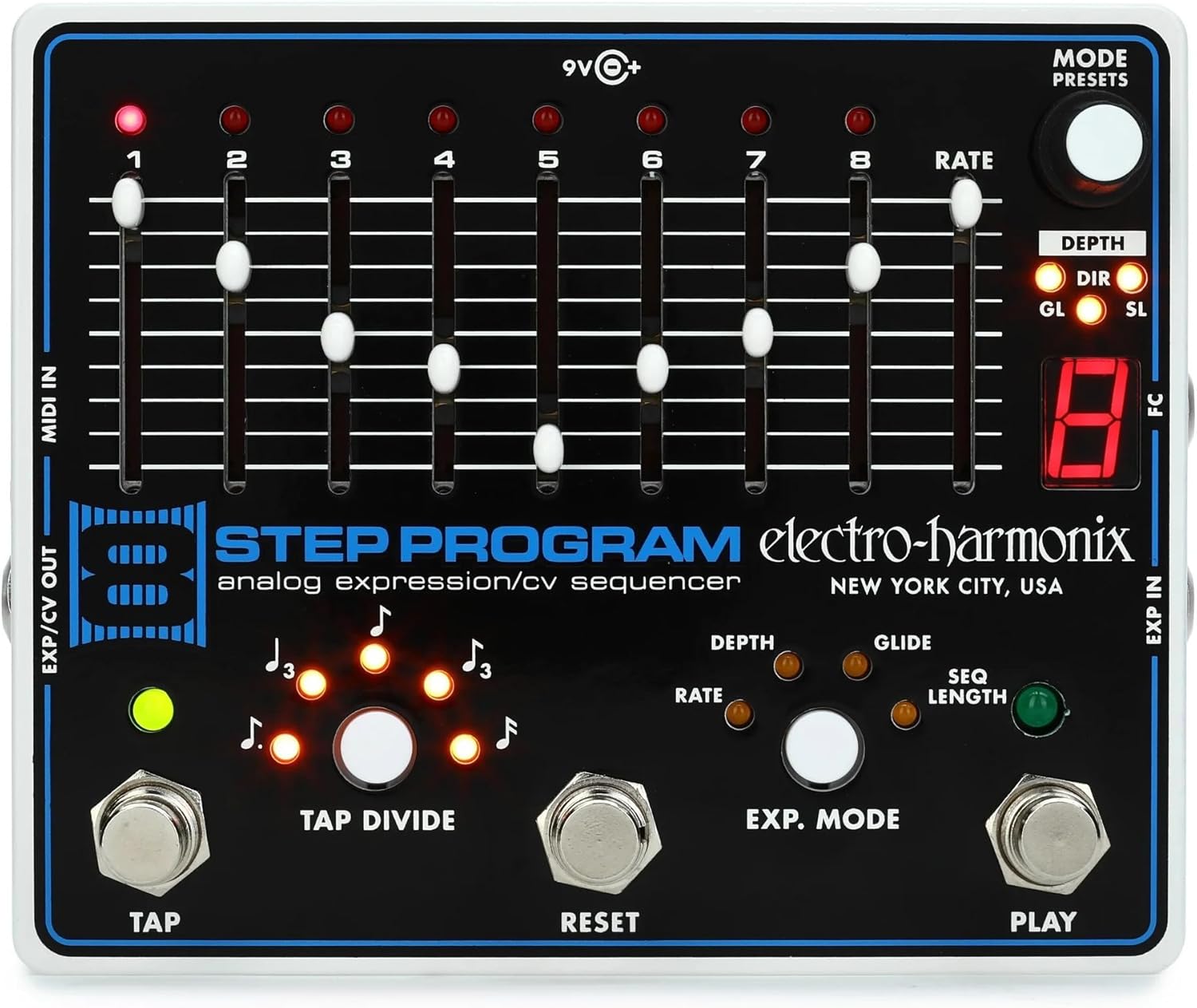 Electro-Harmonix 8 Step Program Analog Expression/CV Sequencer