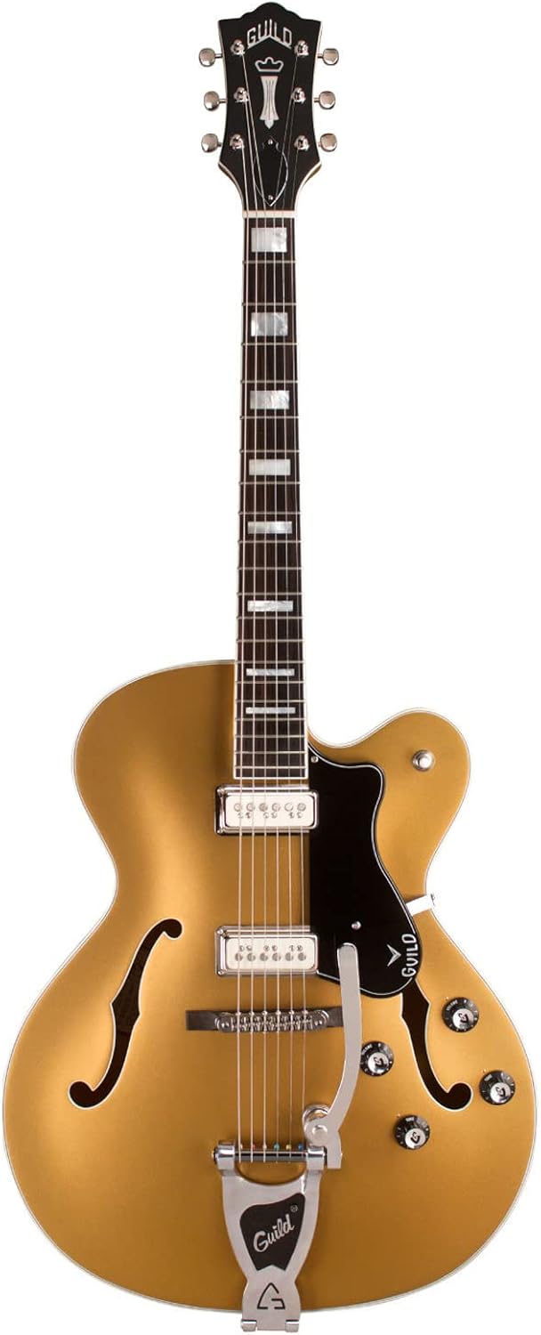 Guild X-175 Manhattan Special Hollowbody Electric Guitar - Gold Coast