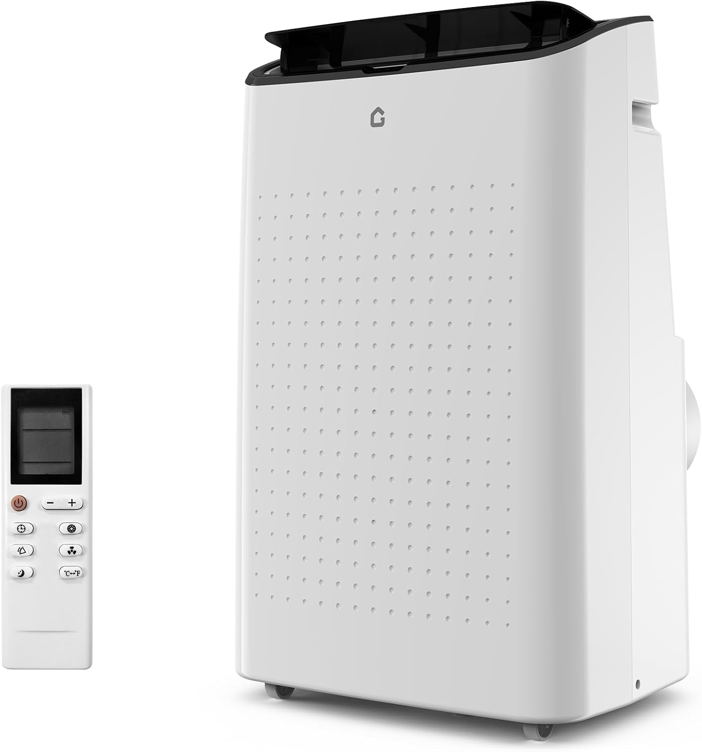 14000 BTU Portable Air Conditioner with Dehumidifier & Fan - 3-in-1 Cooling Unit for Rooms Up to 750 Sq.Ft, 90Pints/Day Dry Mode, 50dB Ultra Quiet, Self-Evaporative, Window Kit Included