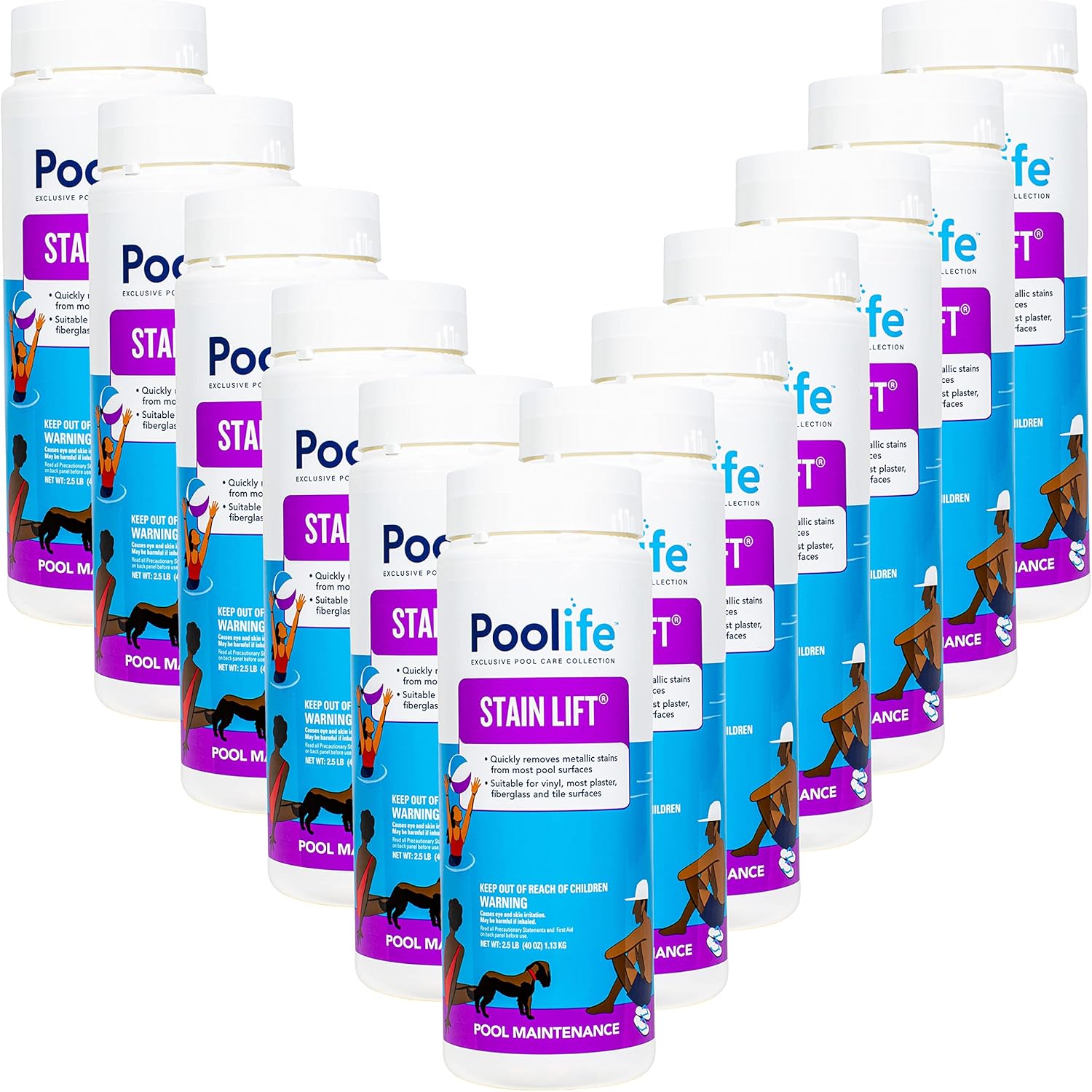 poolife Stain Lift (2.25 lb) (12 Pack)