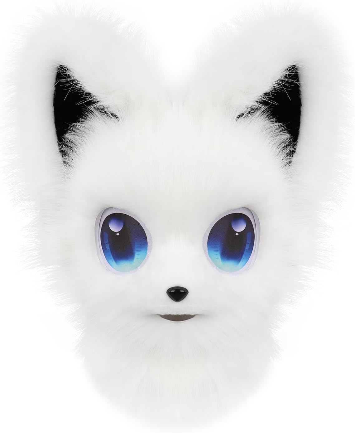 Animal Head Mask Furry Fursuit Plush Dog Fox Masks for Halloween Parties Cosplay Costume Accessory