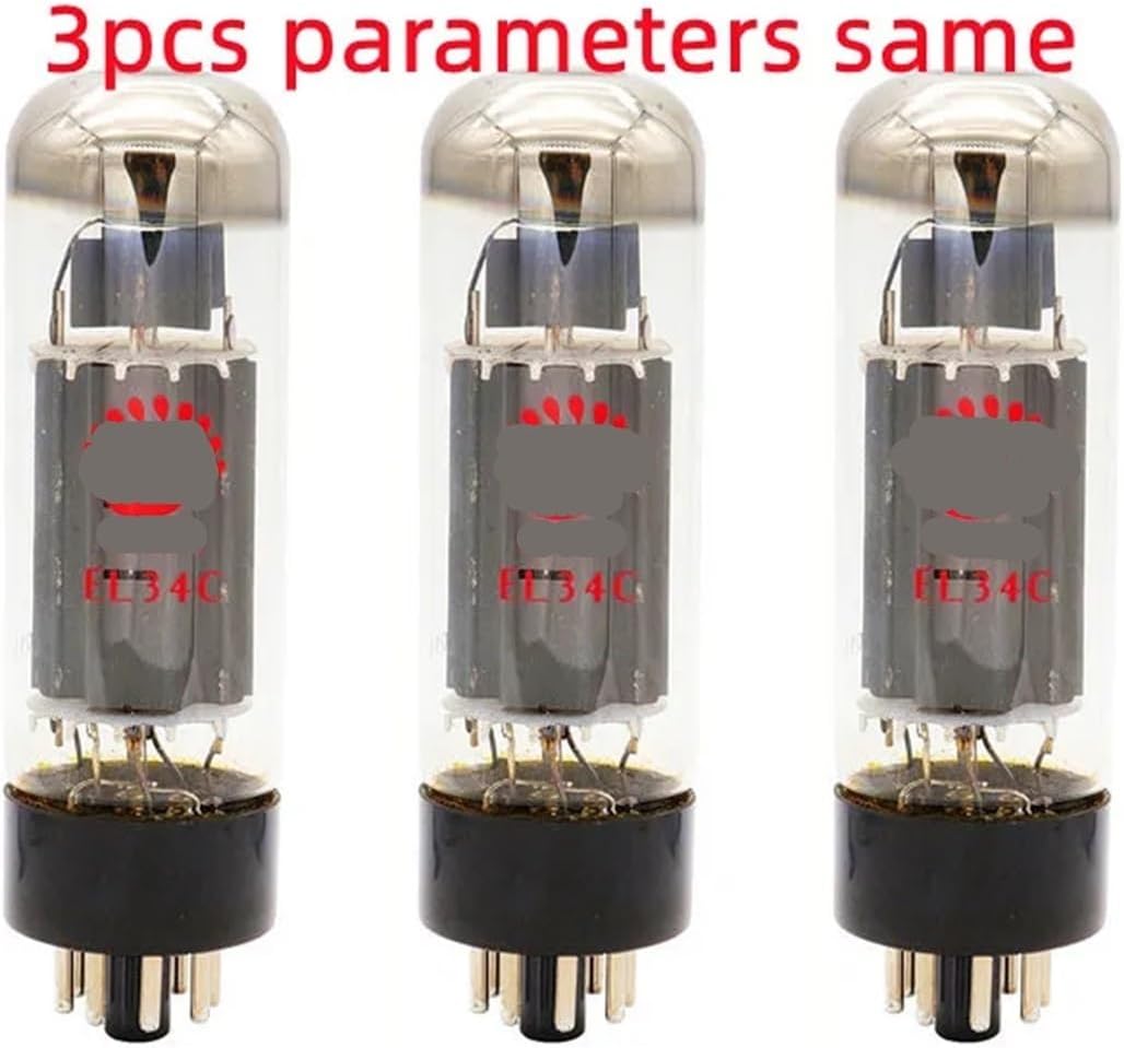 EL34C Tube Replaces EL34 EL34B 5881 6L6 6L6GC 6CA7 6P3P KT77 HiFi Audio Tube Tube Amplifier kit DIY(3 pcs)