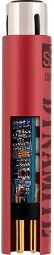sE Electronics DM1 Dynamite Active Inline Microphone Preamplifier with 10-Pack Touch Fastener Straps & 20' XLR-XLR Cable Bundle