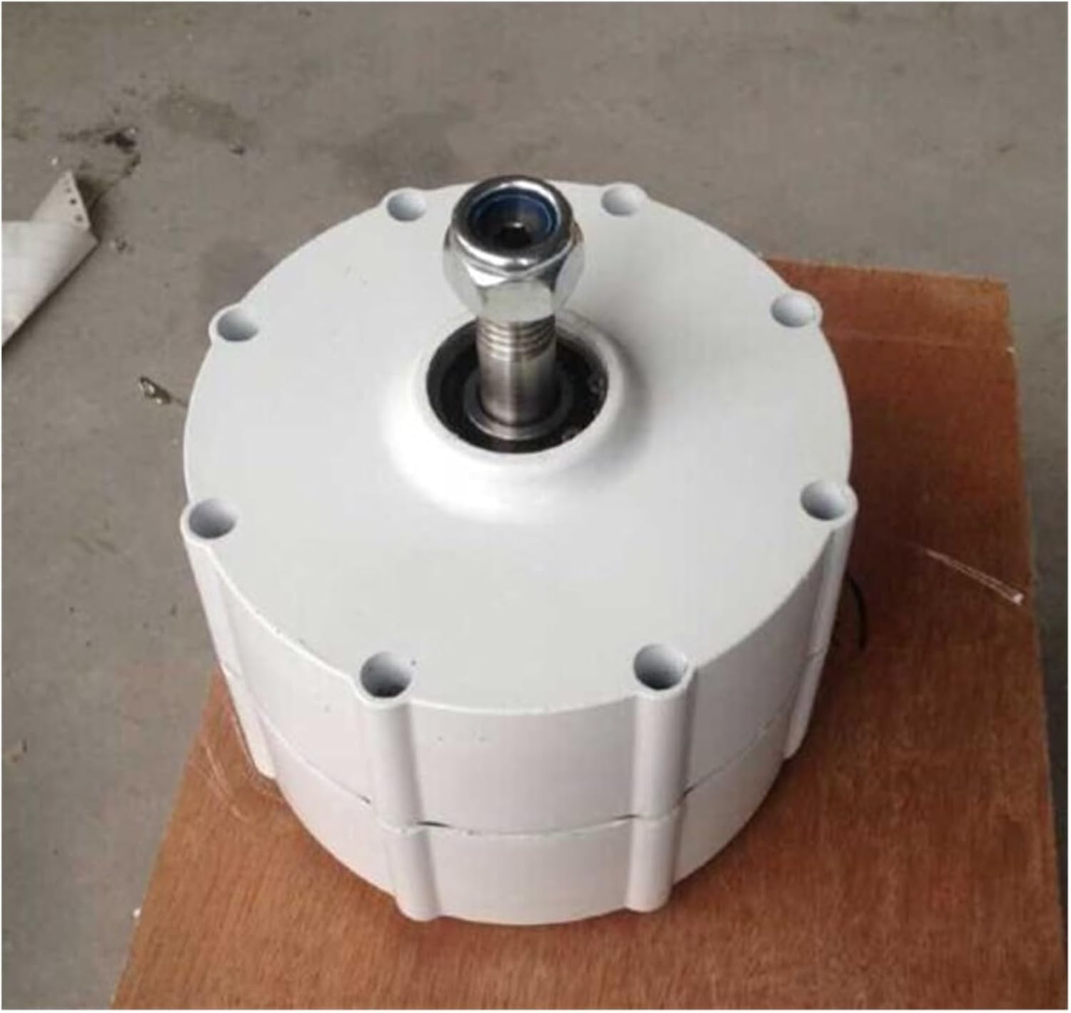 Wind Turbines, Three Phase Permanent Magnet nerator 500W PMG Alternator with DC Controller for Horizontal Or Vertical Wind Turbine(No Base,Double Shaft_48V)