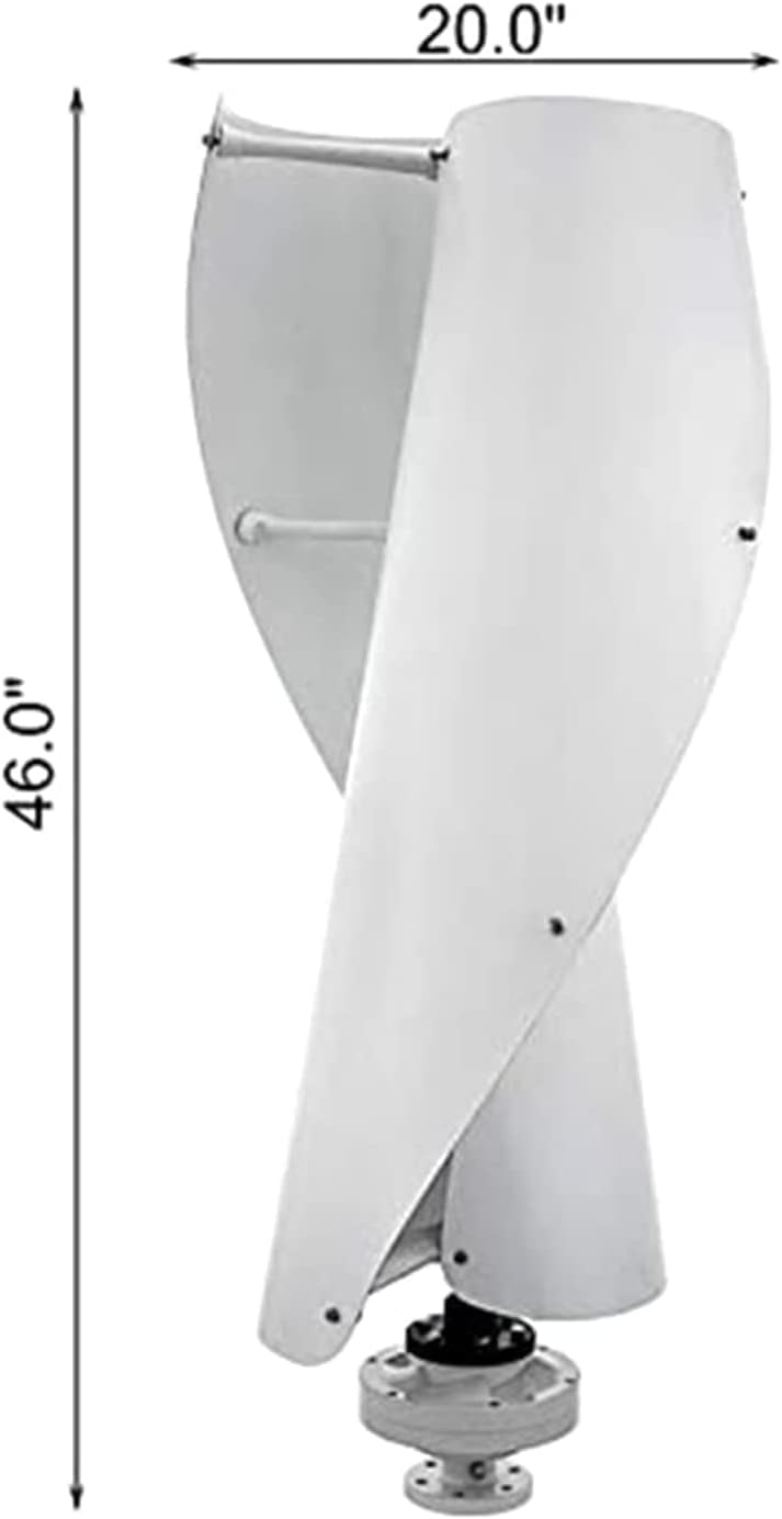 8000W Vertical Wind Turbine 12-220V Vertical 3-Phase Wind Power Generator Renewable Energy for Home Garden Boat Marine