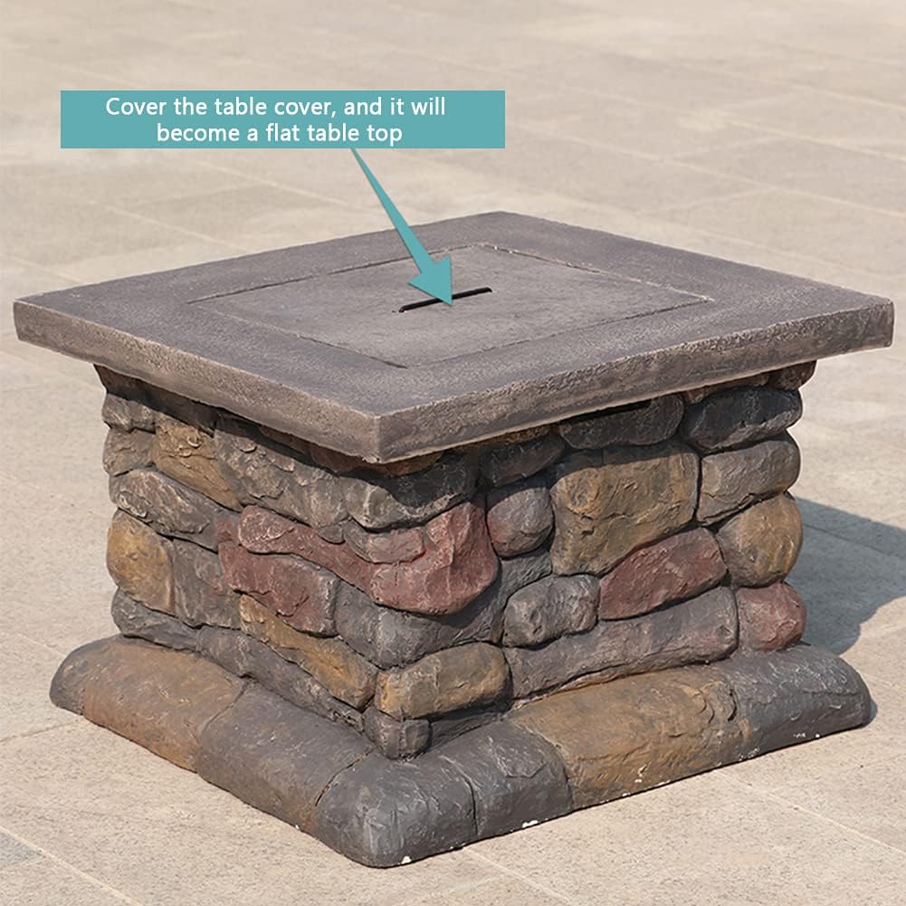 Household Charcoal Grill, Stone Grill, Outdoor Outdoor Garden Barbecue Fire Pit Courtyard Grill Stove