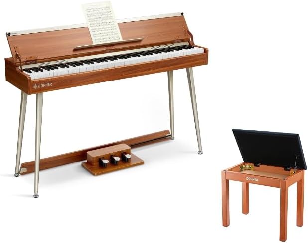 Donner DDP-80 PLUS Digital Piano+Donner Piano Bench