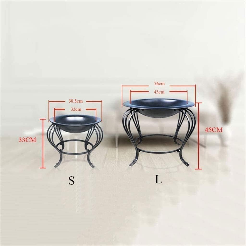 Garden Fire Pit Portable Large Grill Barbecue Rack Bonfire Wood Burning Patio Coal Grill Firepit for Grill Charcoal Grill with Spark Screen Poker for Camping Backyard