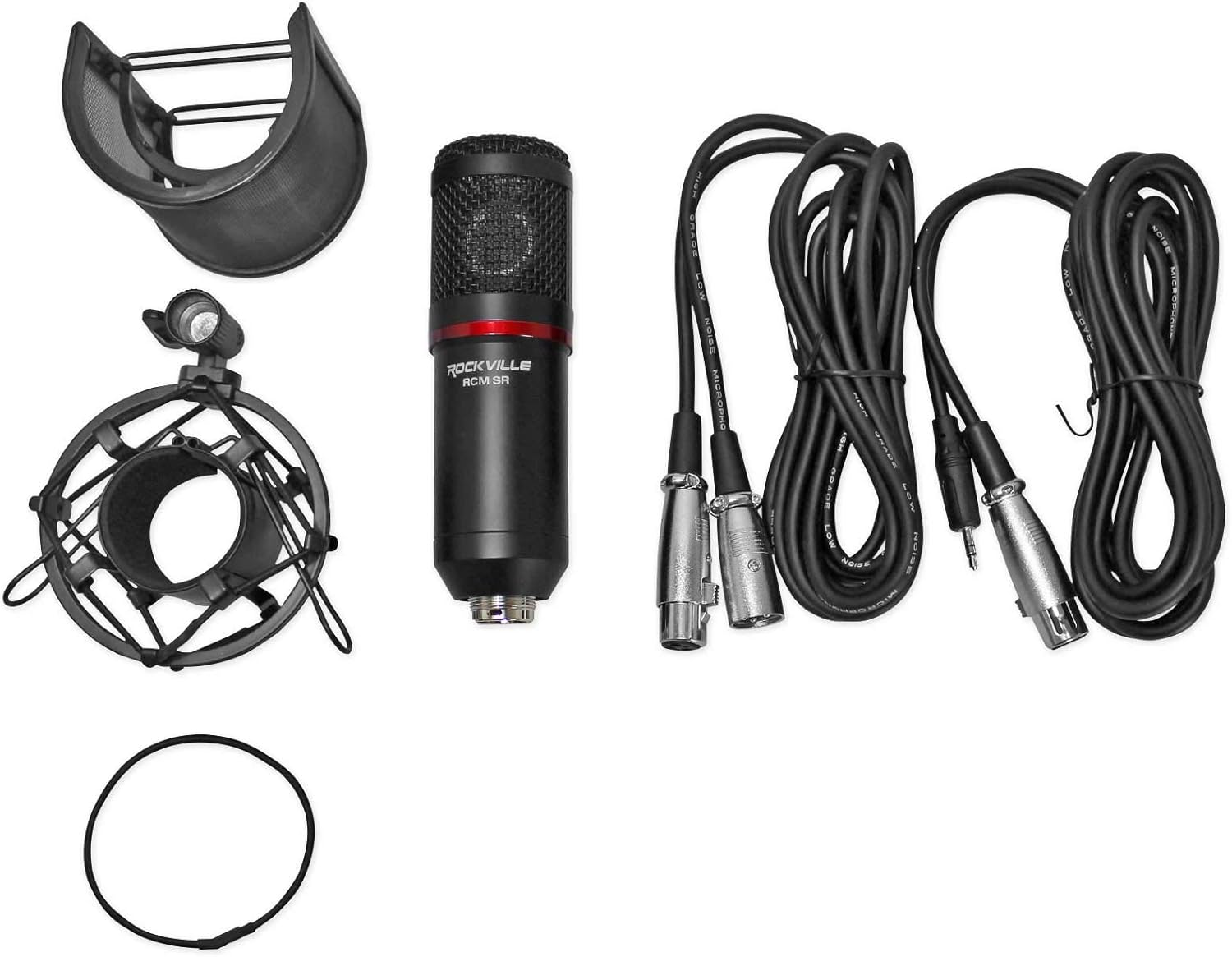 Audiosavings Bundle: Focusrite Scarlett OctoPre 8-Ch Microphone Bundle with Rockville DMS40 40